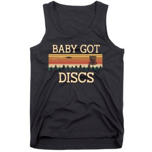 Funny Disc Golf Humor Golfer Pun Couples Tank Top