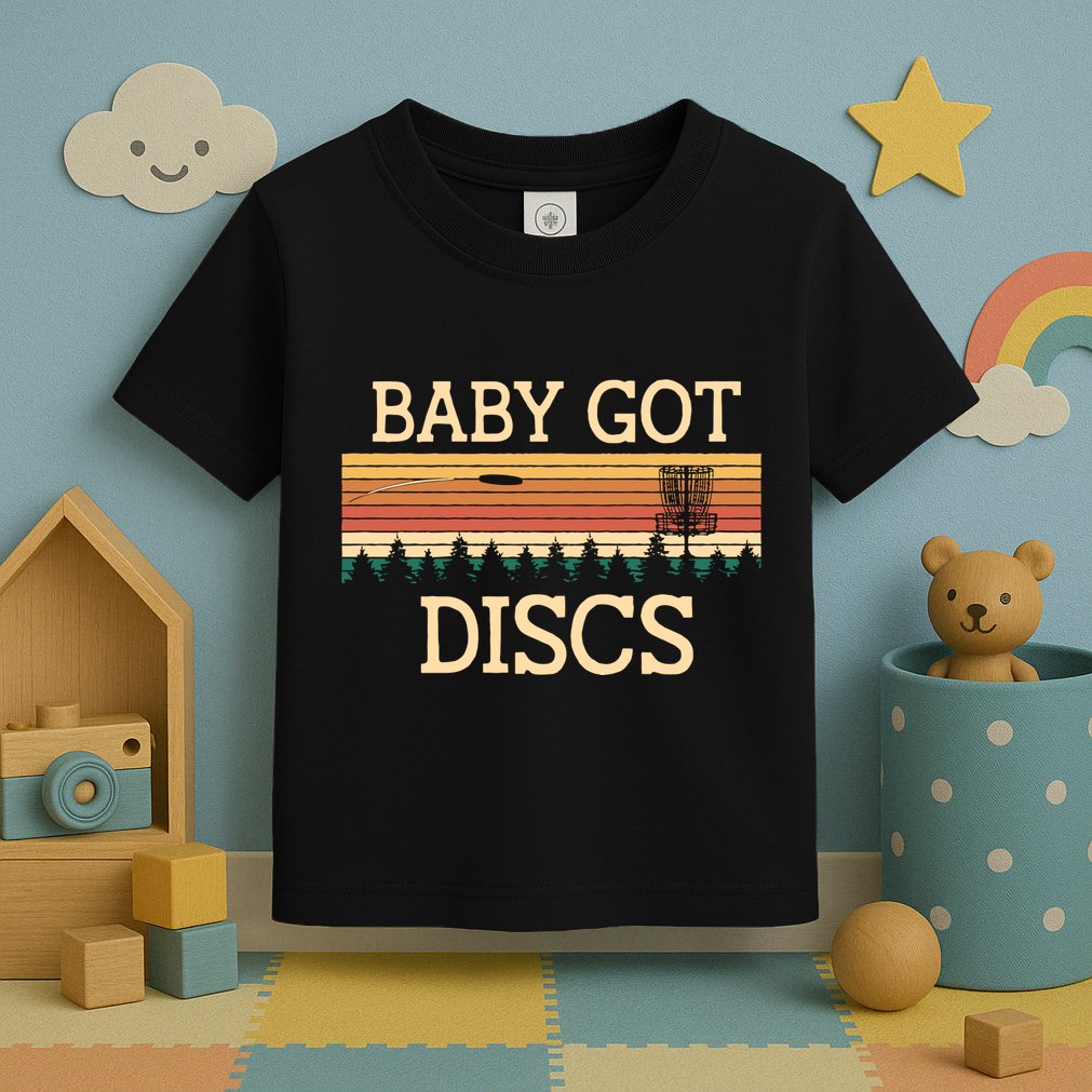 Funny Disc Golf Humor Golfer Pun Couples Toddler T-Shirt