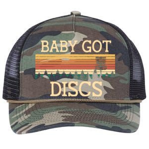 Funny Disc Golf Humor Golfer Pun Couples Retro Rope Trucker Hat Cap