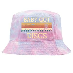 Funny Disc Golf Humor Golfer Pun Couples Tie-Dyed Bucket Hat