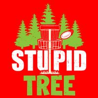 Funny Disc Golf Stupid Tree Polo