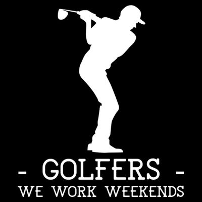 Father's Day Golf Dad Weekends Gift For Dad T-Shirt