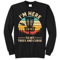 Funny Disc Golf For  Disc Golf Player Trees Sports Sweatshirt