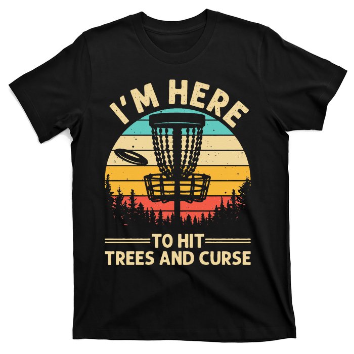 Funny Disc Golf For  Disc Golf Player Trees Sports T-Shirt