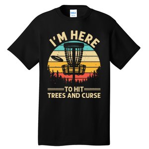 Funny Disc Golf For  Disc Golf Player Trees Sports Tall T-Shirt