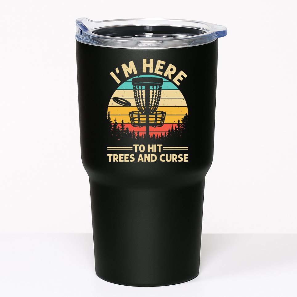 Funny Disc Golf For  Disc Golf Player Trees Sports Tumbler