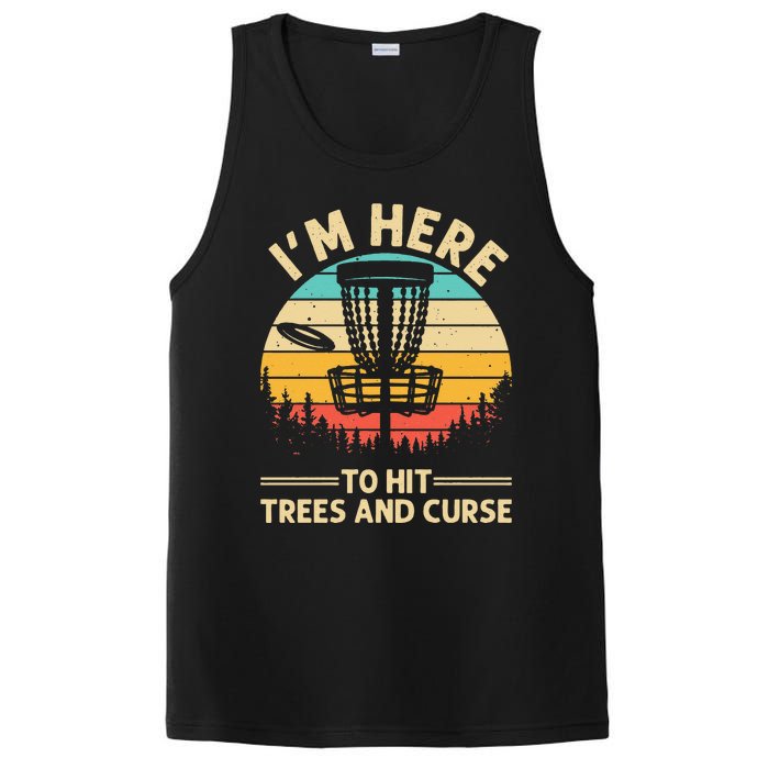 Funny Disc Golf For  Disc Golf Player Trees Sports PosiCharge Competitor Tank