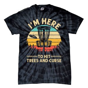 Funny Disc Golf For  Disc Golf Player Trees Sports Tie-Dye T-Shirt