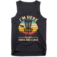 Funny Disc Golf For  Disc Golf Player Trees Sports Tank Top