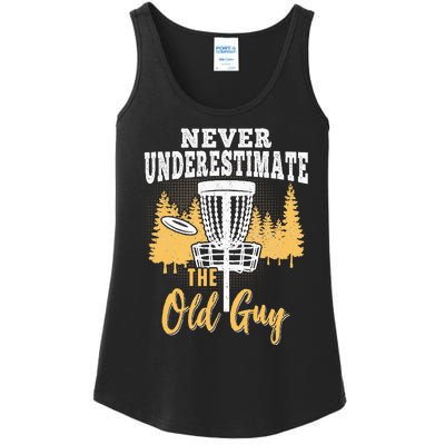 Funny Disc Golf Disc Golfing Frisbee Disc Sport Ladies Essential Tank