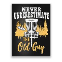 Funny Disc Golf Disc Golfing Frisbee Disc Sport Poster