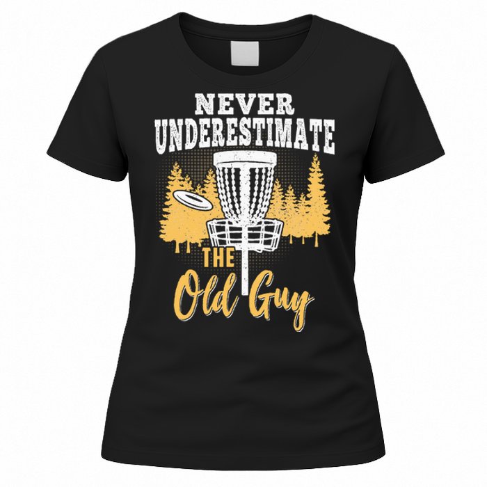 Funny Disc Golf Disc Golfing Frisbee Disc Sport Women's T-Shirt