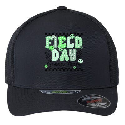 Field Day Green Team Color Field Trip Team Game Competition Flexfit Unipanel Trucker Cap