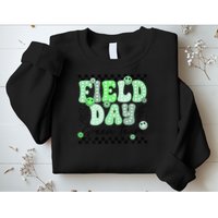 Field Day Green Team Color Field Trip Team Game Competition Sweatshirt