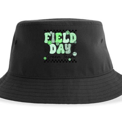 Field Day Green Team Color Field Trip Team Game Competition Sustainable Bucket Hat