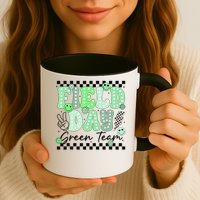Field Day Green Team Color Field Trip Team Game Competition Mug