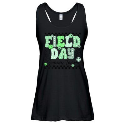 Field Day Green Team Color Field Trip Team Game Competition Ladies Essential Flowy Tank