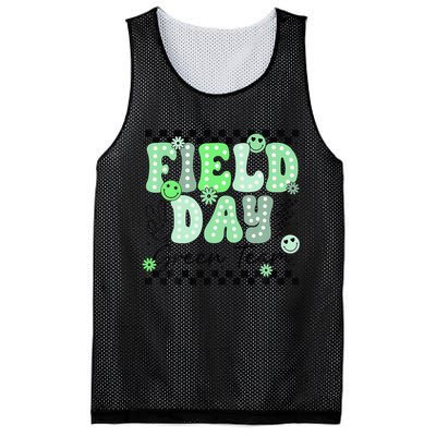 Field Day Green Team Color Field Trip Team Game Competition Mesh Reversible Basketball Jersey Tank
