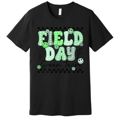 Field Day Green Team Color Field Trip Team Game Competition Premium T-Shirt