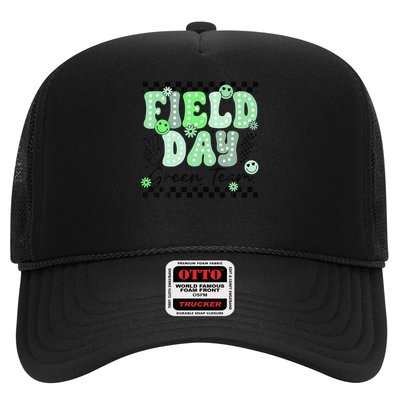 Field Day Green Team Color Field Trip Team Game Competition Trucker Hat