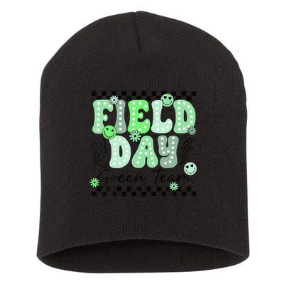 Field Day Green Team Color Field Trip Team Game Competition Short Acrylic Beanie