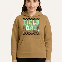 Field Day Green Team Color Field Trip Team Game Competition Hoodie