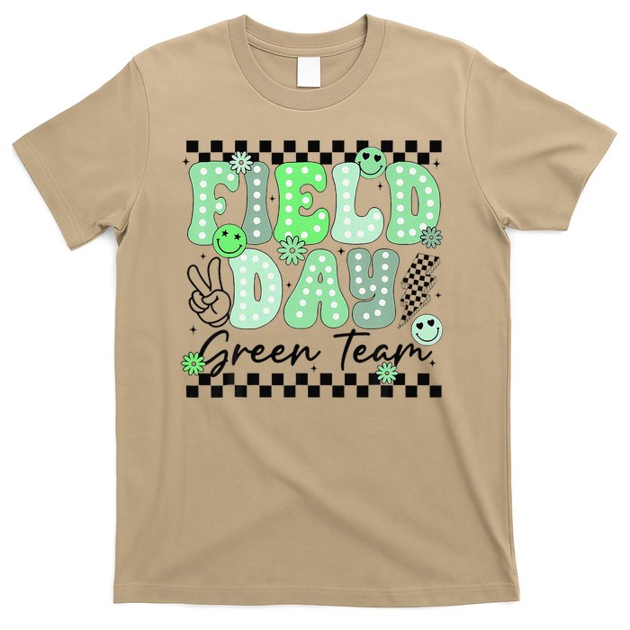 Field Day Green Team Color Field Trip Team Game Competition T-Shirt