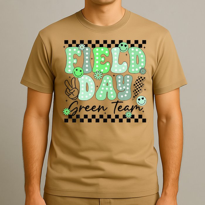 Field Day Green Team Color Field Trip Team Game Competition T-Shirt