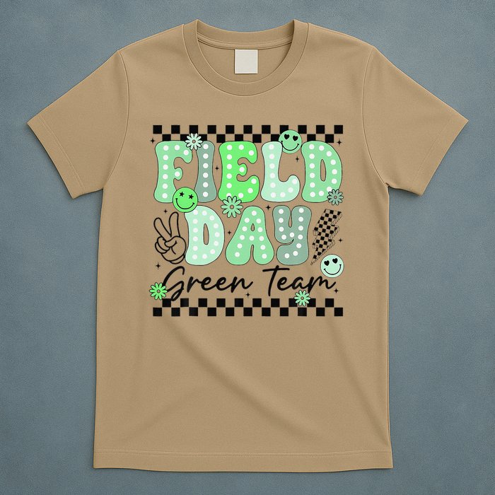 Field Day Green Team Color Field Trip Team Game Competition T-Shirt