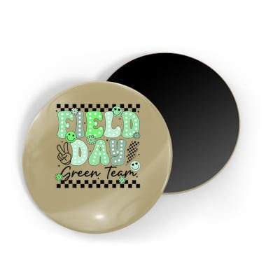 Field Day Green Team Color Field Trip Team Game Competition Magnet