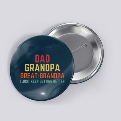 Fathers Day Gift From Grandkids Dad Grandpa Great Grandpa Button