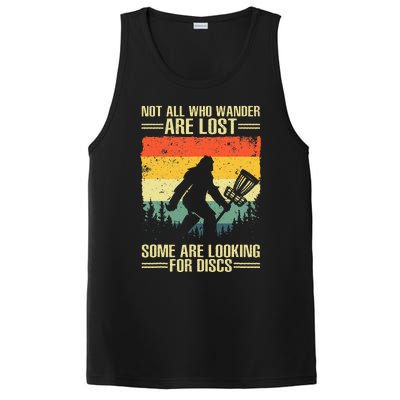 Funny Disc Golf Art For Women Disc Golf Player PosiCharge Competitor Tank