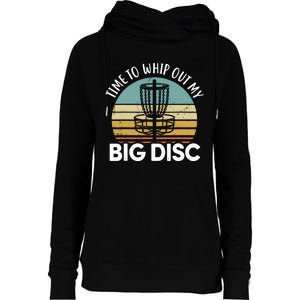 Funny Disc Golf Art For Men Women Flying Disc Sport Players Womens Funnel Neck Pullover Hood