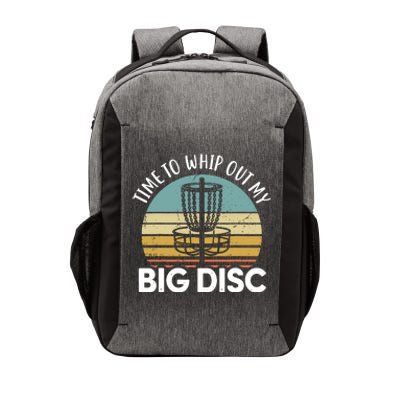 Funny Disc Golf Art For Men Women Flying Disc Sport Players Vector Backpack