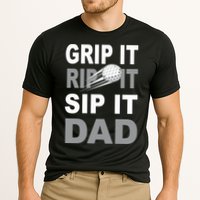 Father's Day Golf Dad, Grip It Rip It Sip It Gift For Dad Cooling Performance Crew T-Shirt