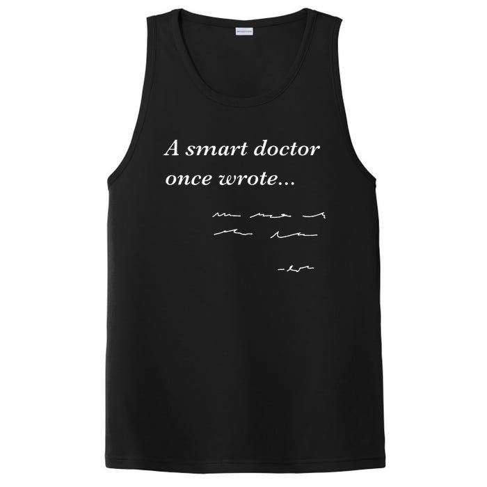 Funny Doctor Gifts Smart Doctor Once Wrote Medical Humor PosiCharge Competitor Tank