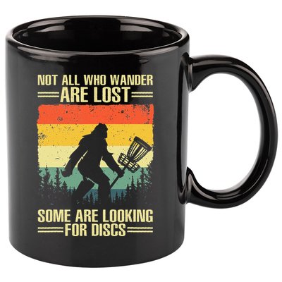 Funny Disc Golf Art 11oz C Handle Ceramic Mug