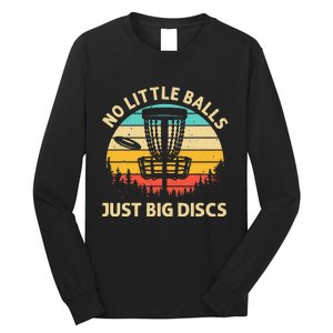 Funny Disc Golf Lover Player Long Sleeve Shirt