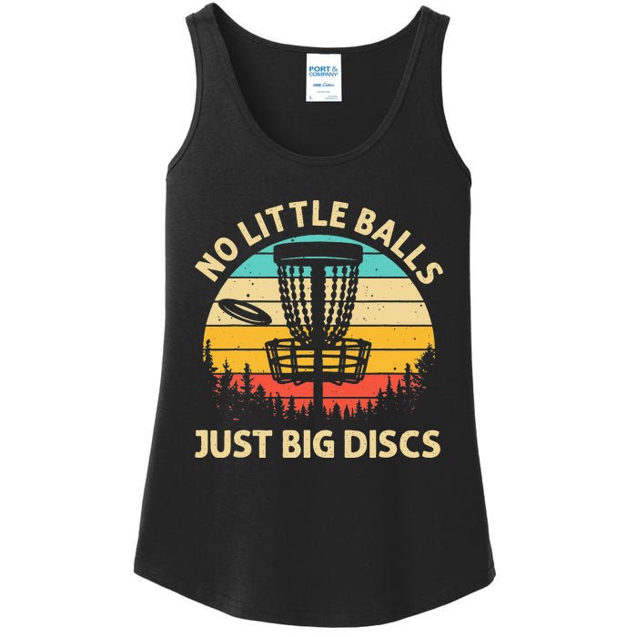 Funny Disc Golf Lover Player Ladies Essential Tank