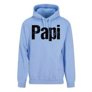 Fun Dad Gift Papi Hooded Gift Hispanic Spanish Gift Unisex Surf Hoodie