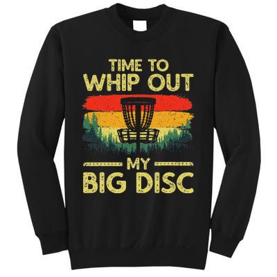 Funny Disc Golf Art Flying Disc Sport Players Sweatshirt