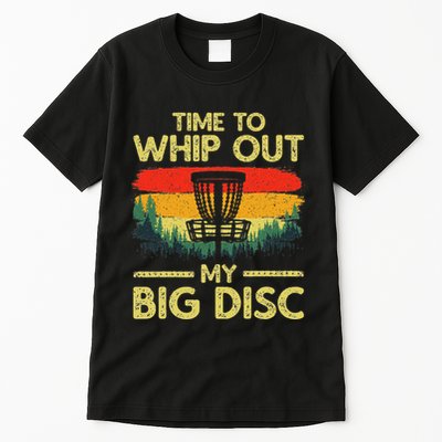 Funny Disc Golf Art Flying Disc Sport Players Tall T-Shirt