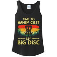 Funny Disc Golf Art Flying Disc Sport Players Ladies Essential Tank