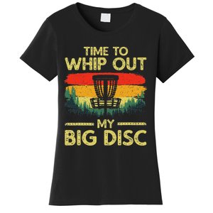 Funny Disc Golf Art Flying Disc Sport Players Women's T-Shirt