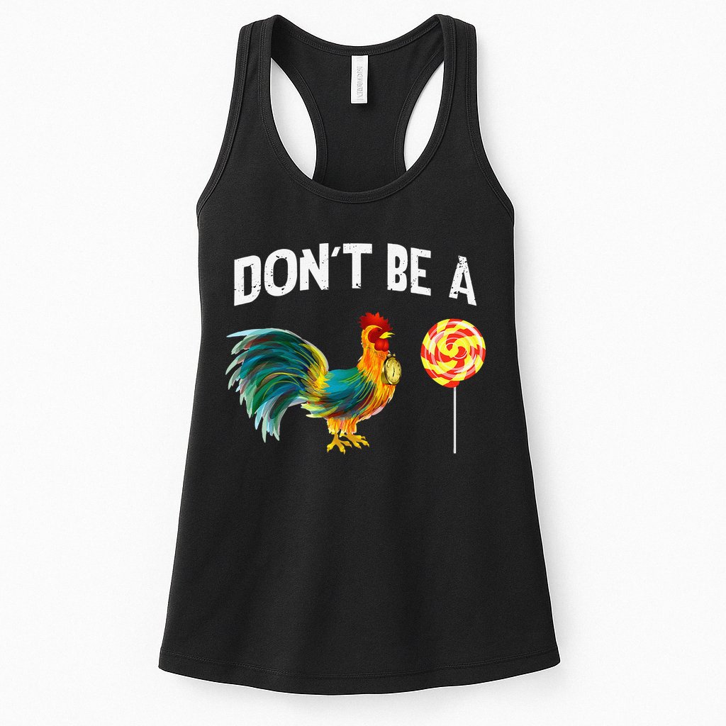 Fathers Day Gift Dont Be A Sucker Cock Womens Tank Top