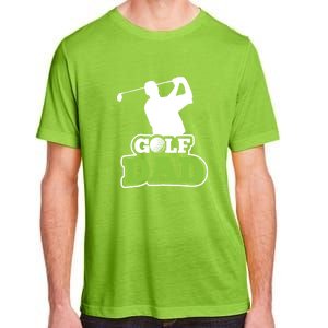 Father's Day Golf Golf Player Golf Dad Golf Lover Birthday Gift For Dad Adult ChromaSoft Performance T-Shirt