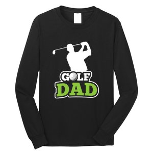 Father's Day Golf Golf Player Golf Dad Golf Lover Birthday Gift For Dad Long Sleeve Shirt