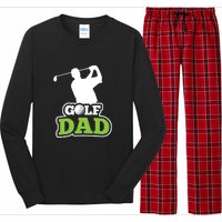 Father's Day Golf Golf Player Golf Dad Golf Lover Birthday Gift For Dad Long Sleeve Pajama Set