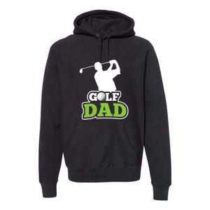 Father's Day Golf Golf Player Golf Dad Golf Lover Birthday Gift For Dad Premium Hoodie