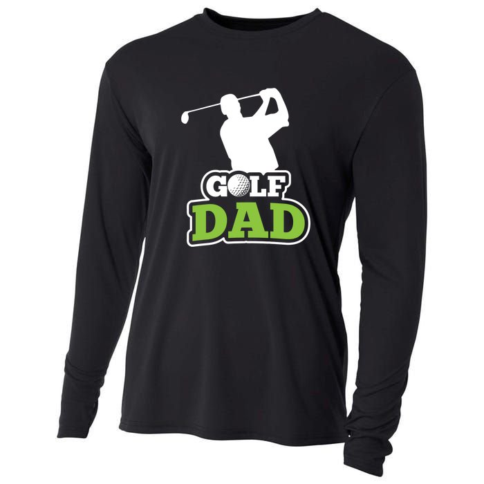 Father's Day Golf Golf Player Golf Dad Golf Lover Birthday Gift For Dad Cooling Performance Long Sleeve Crew